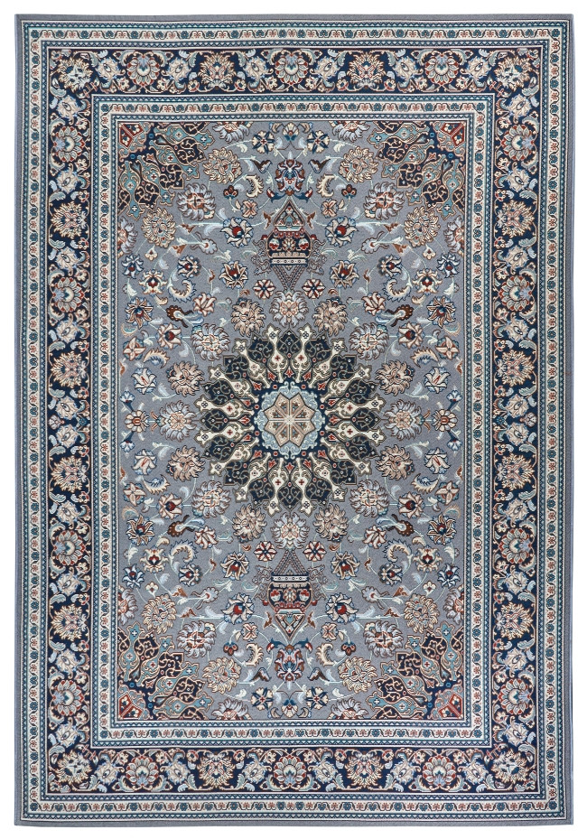 Levně Hanse Home Collection koberce Kusový koberec Flair 105717 Grey Blue – na ven i na doma - 80x165 cm