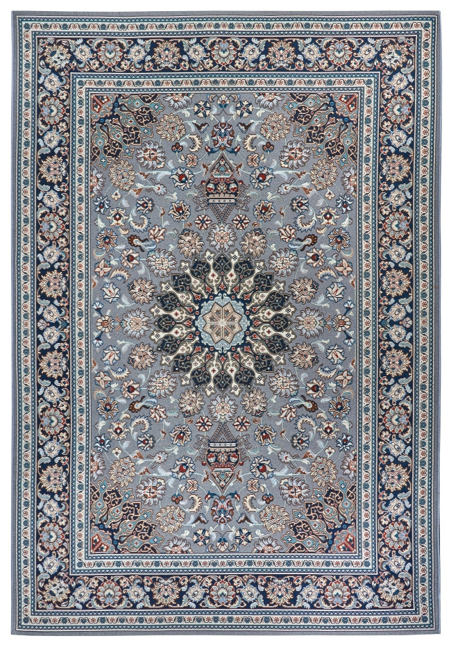 Kusový koberec Flair 105717 Grey Blue – na ven i na doma