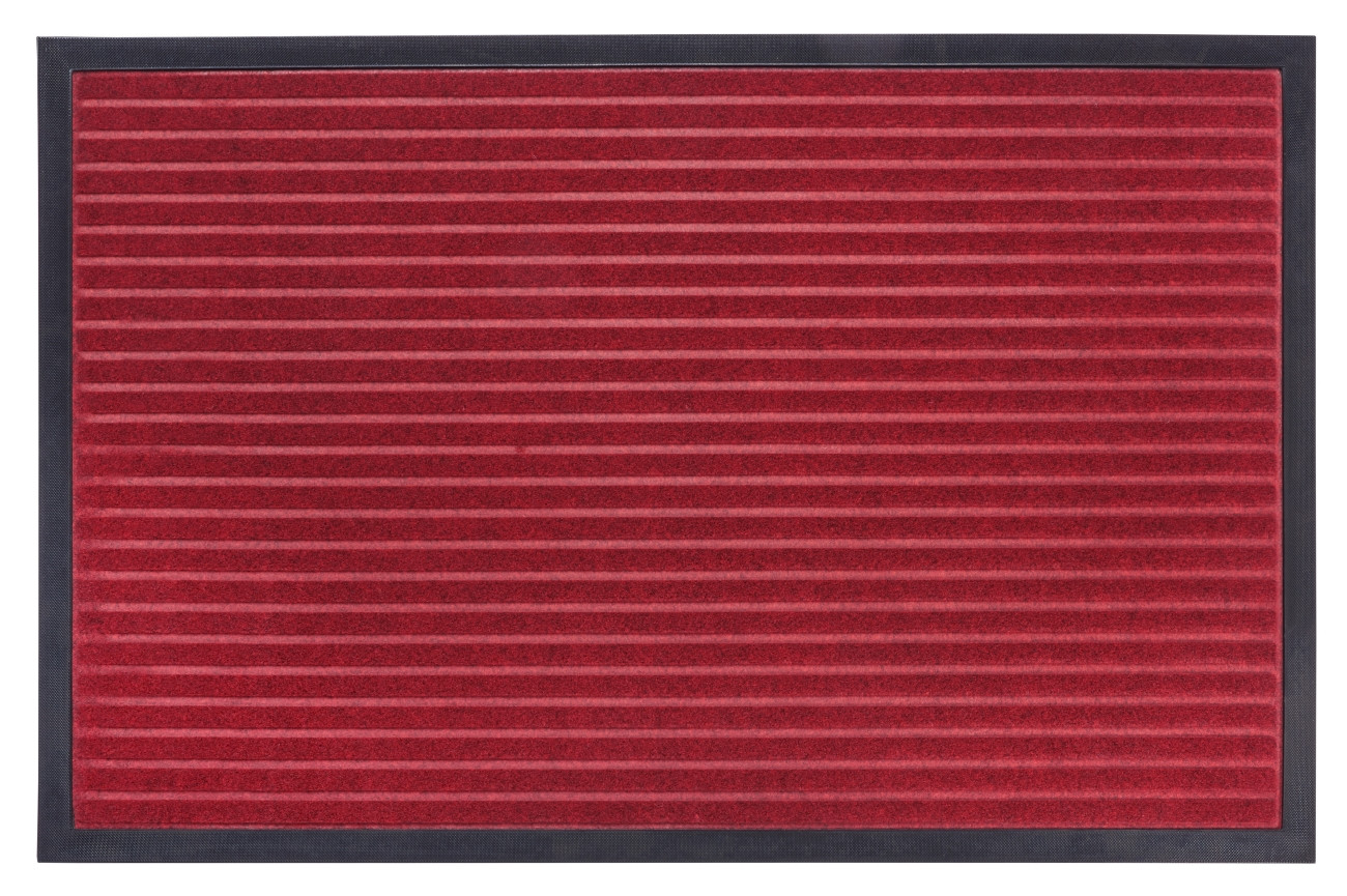 Levně Hanse Home Collection koberce Rohožka Mix Mats Striped 105649 Red - 40x60 cm