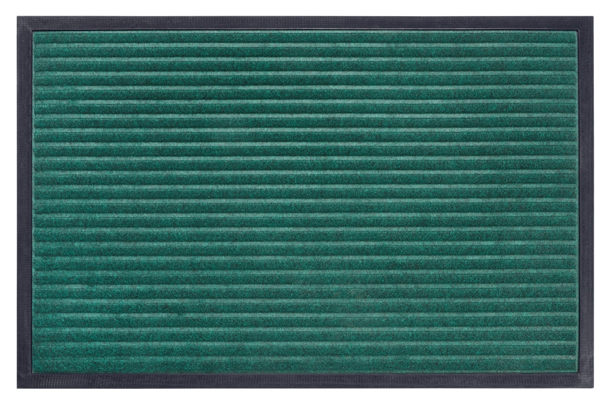 Levně Hanse Home Collection koberce Rohožka Mix Mats Striped 105650 Smaragd Green - 40x60 cm