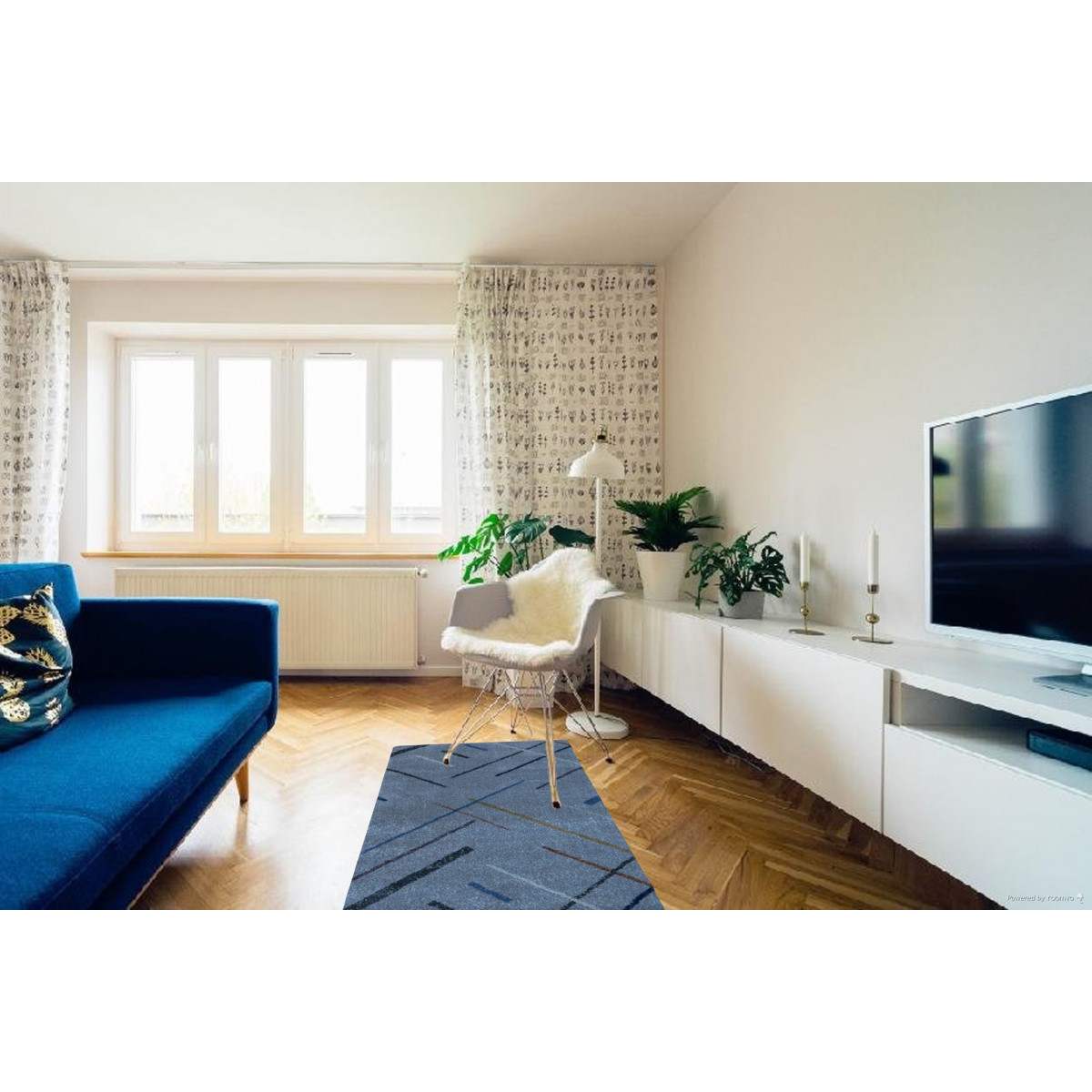 Běhoun na míru Pescara 1004 Grey s obšitím