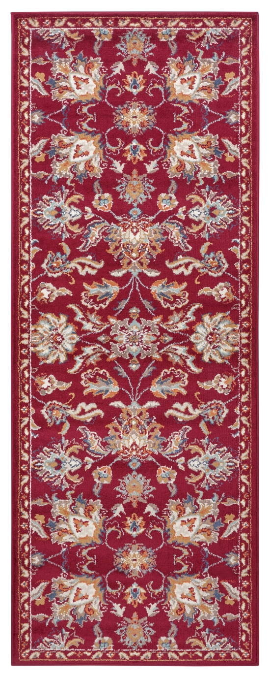 Levně Hanse Home Collection koberce Kusový koberec Luxor 105633 Caracci Red Multicolor - 80x240 cm
