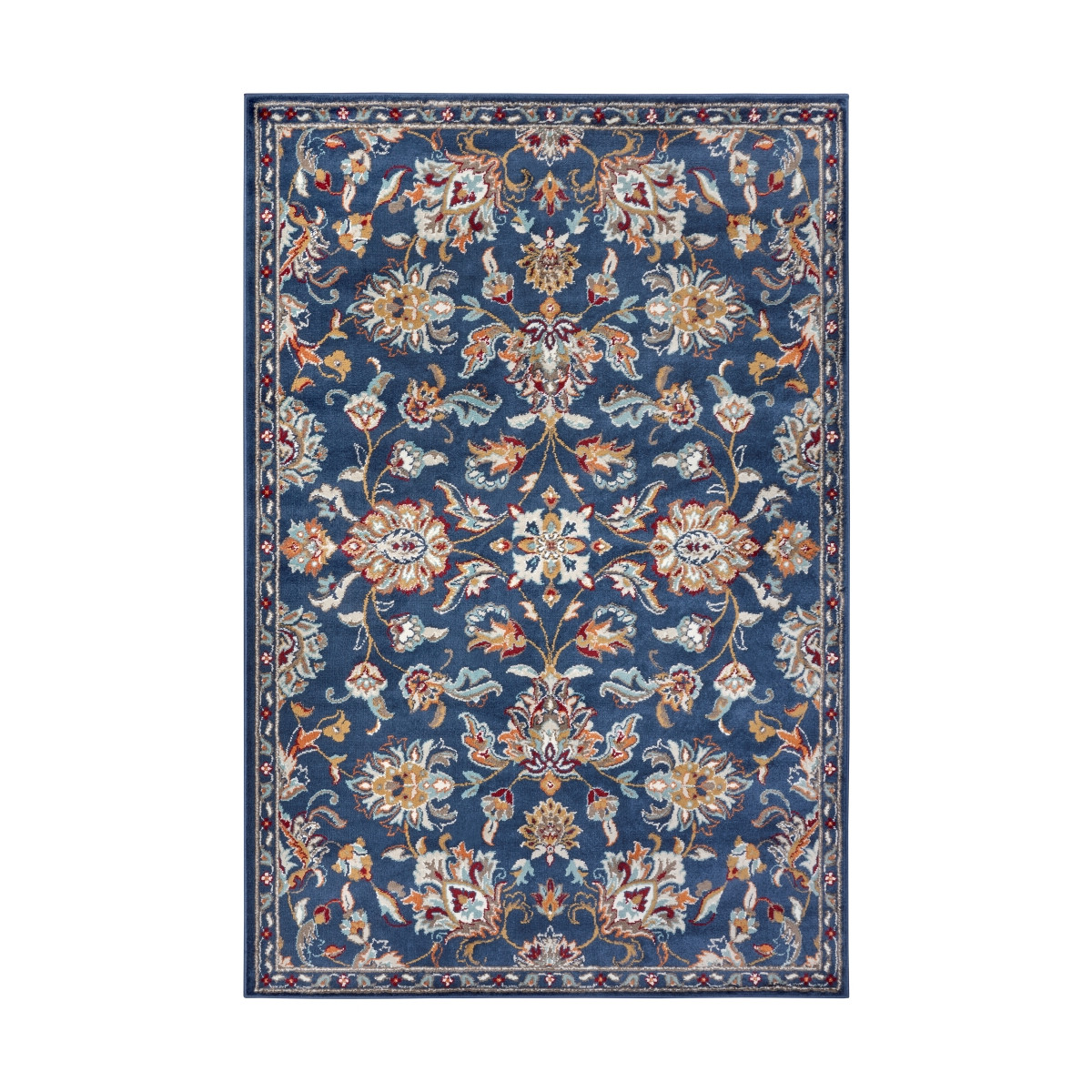 Kusový koberec Luxor 105634 Caracci Blue Multicolor