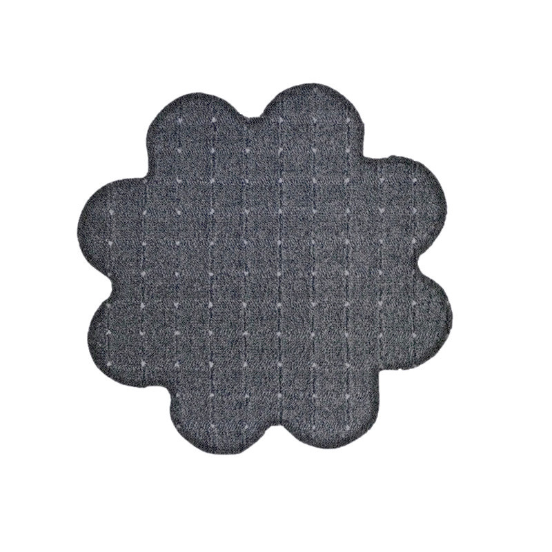 Levně Vopi koberce Kusový koberec Udinese šedý kytka - 120x120 kytka cm