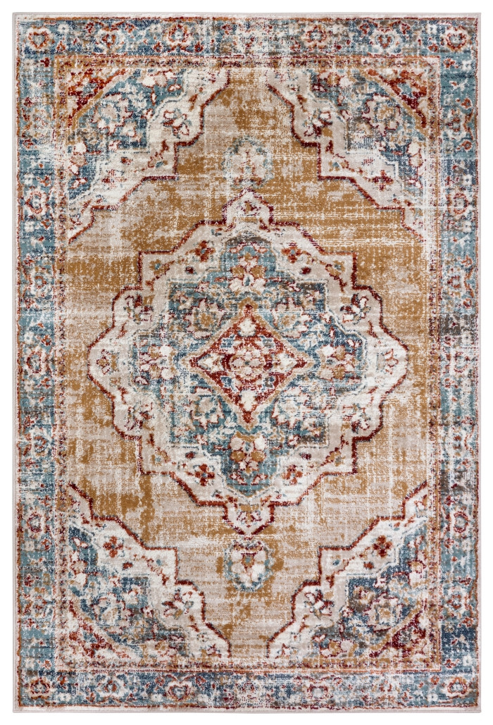 Levně Hanse Home Collection koberce Kusový koberec Luxor 105645 Strozzi Red Multicolor - 140x200 cm