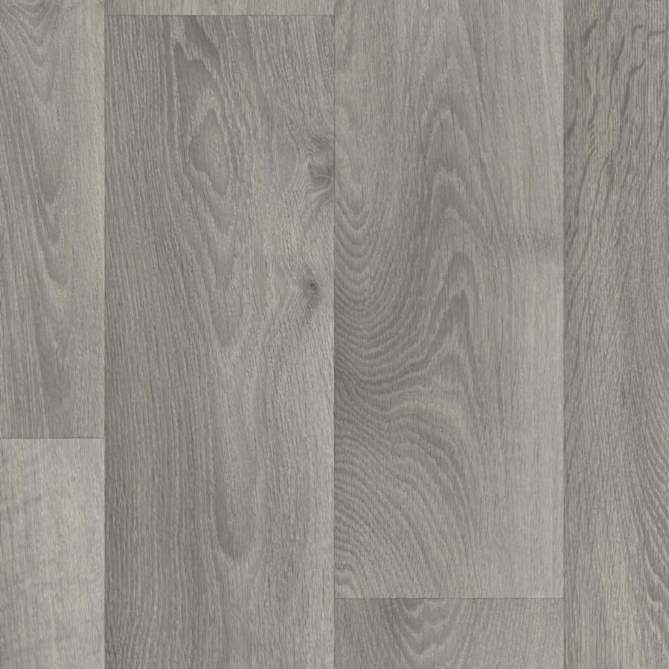Levně Lentex, PVC podlaha - lino Flexar PUR 634-05, na míru, šíře 2m,4m, šedá, bez podkladu, kancelář