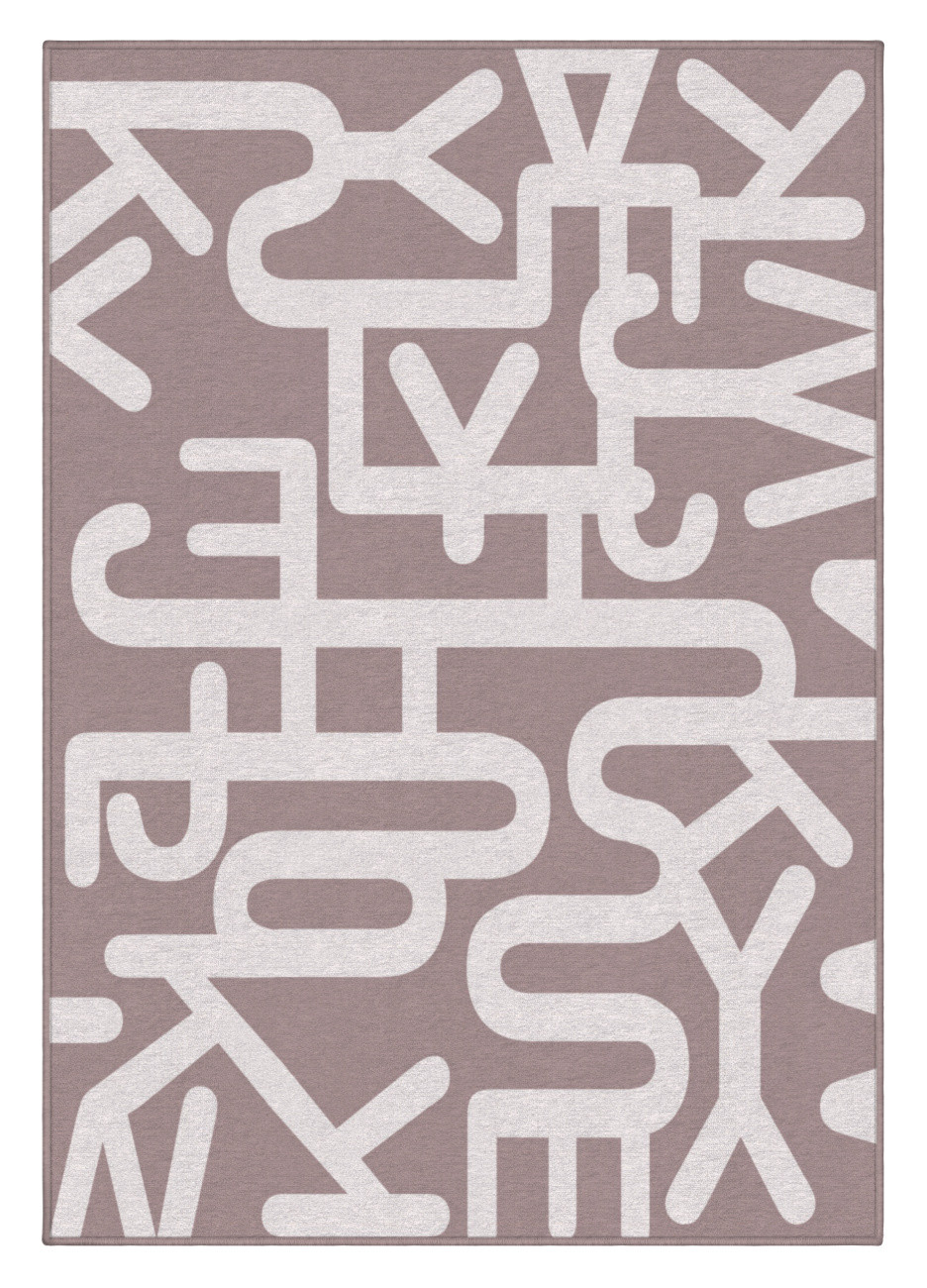 Levně GDmats koberce Designový kusový koberec Letters od Jindřicha Lípy - 140x200 cm