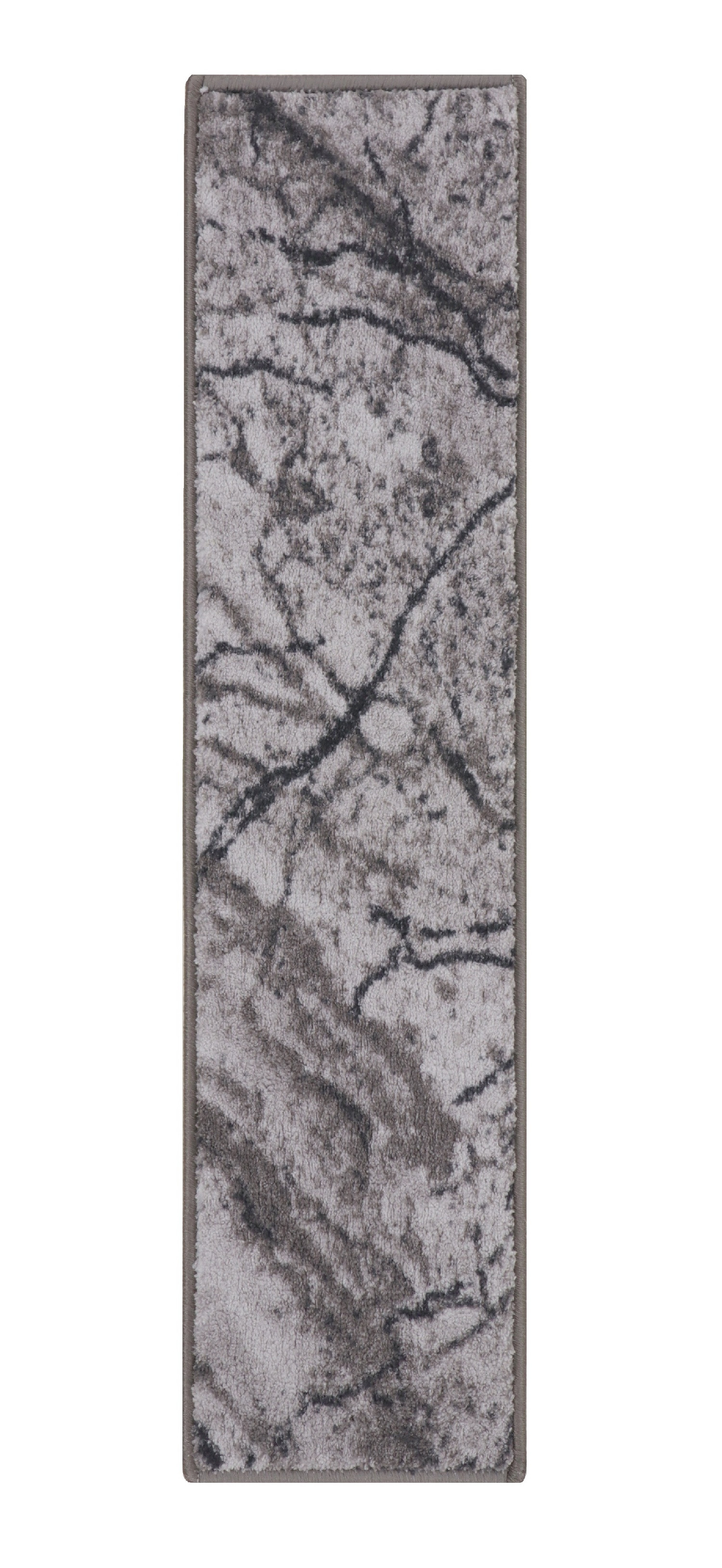 Levně Spoltex koberce Liberec Běhoun na míru Marble 19 šedý - šíře 67 cm