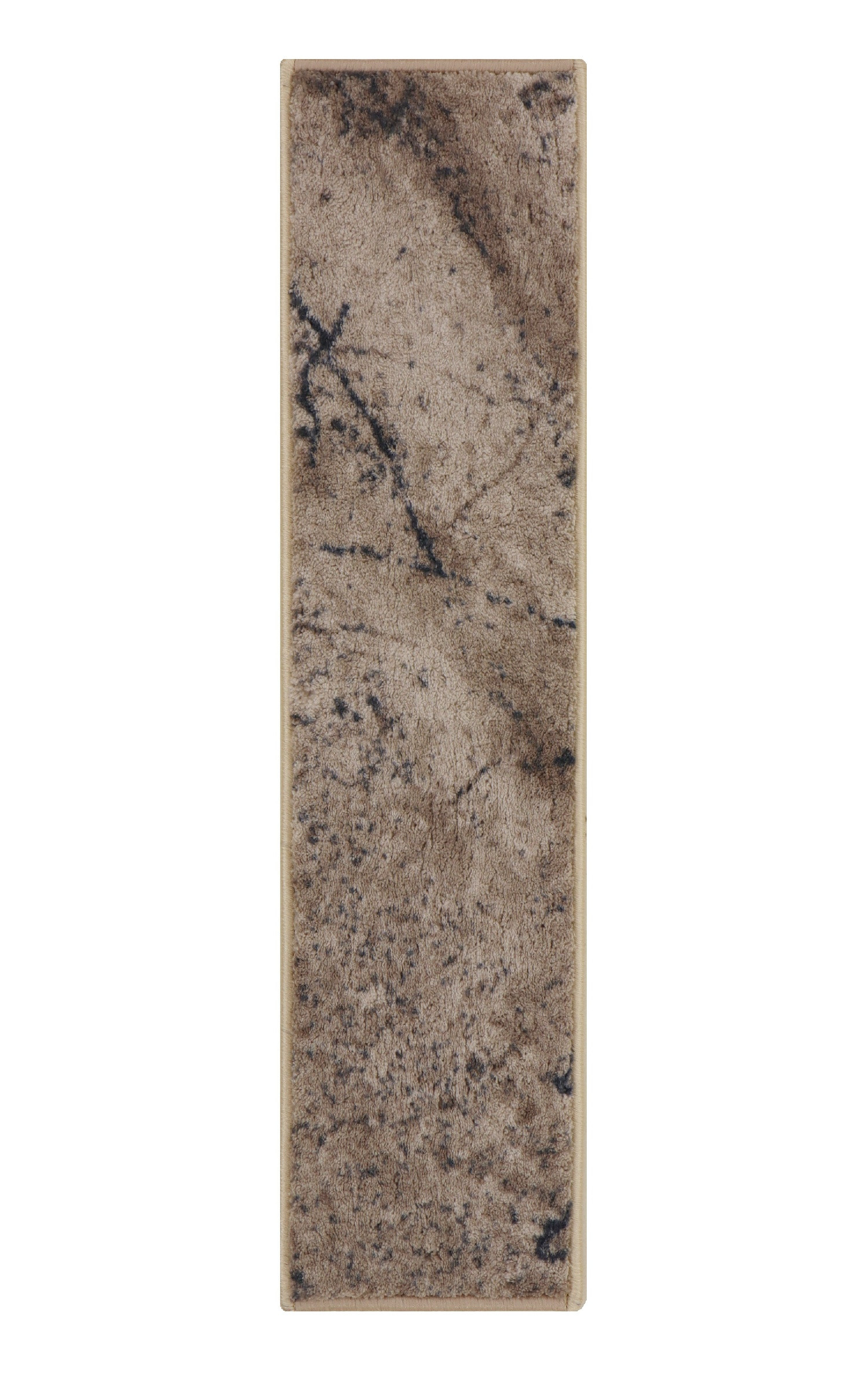 Levně Spoltex koberce Liberec Běhoun na míru Marble 04 béžový - šíře 100 cm