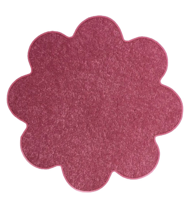 Levně Vopi koberce Kusový koberec Eton růžový květina - 160x160 kytka cm