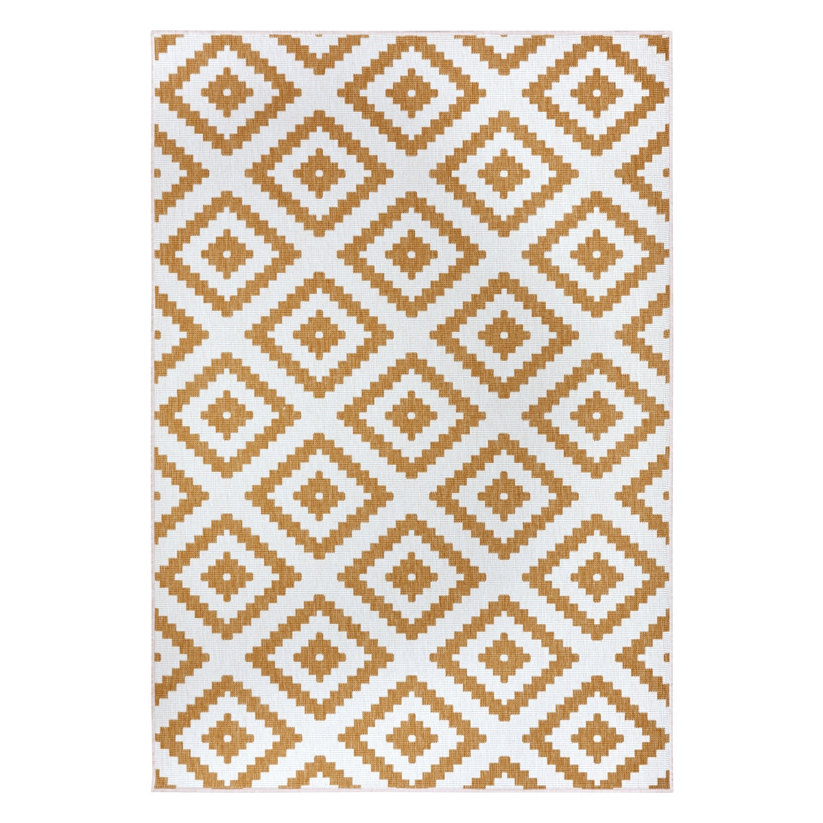 Kusový koberec Twin-Wendeteppiche 105794 Ochre – na ven i na doma