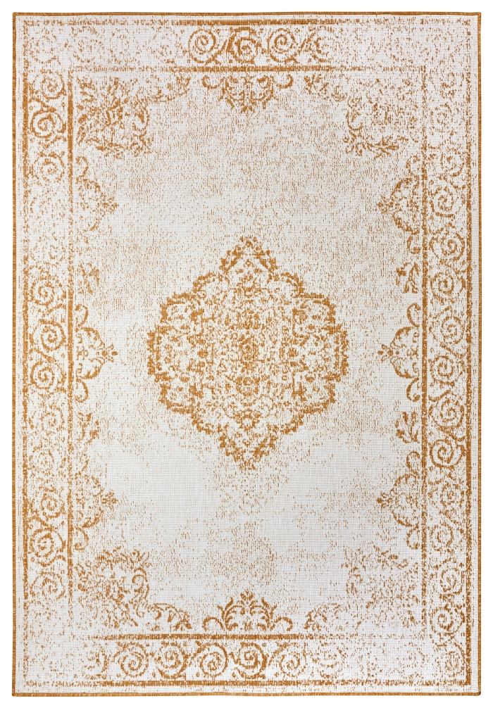 Levně NORTHRUGS - Hanse Home koberce Kusový koberec Twin Supreme 105788 Cebu Ochre – na ven i na doma - 200x290 cm