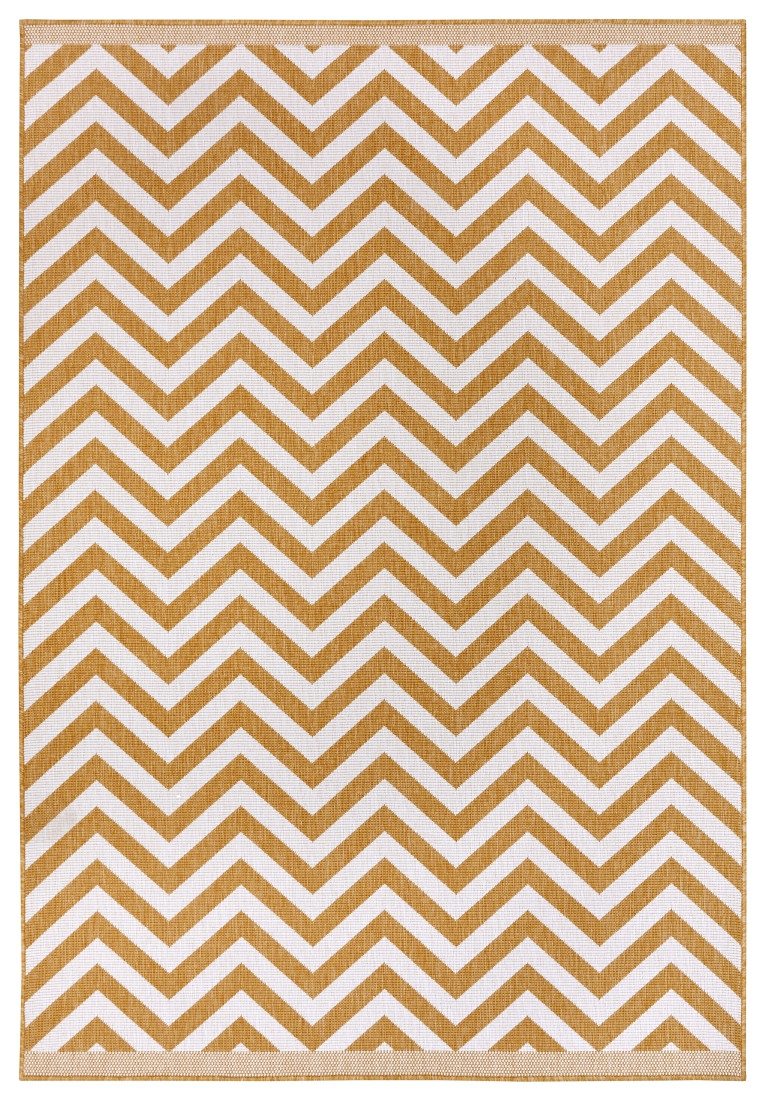 Levně NORTHRUGS - Hanse Home koberce Kusový koberec Twin Supreme 105795 Palma Ochre – na ven i na doma - 80x250 cm