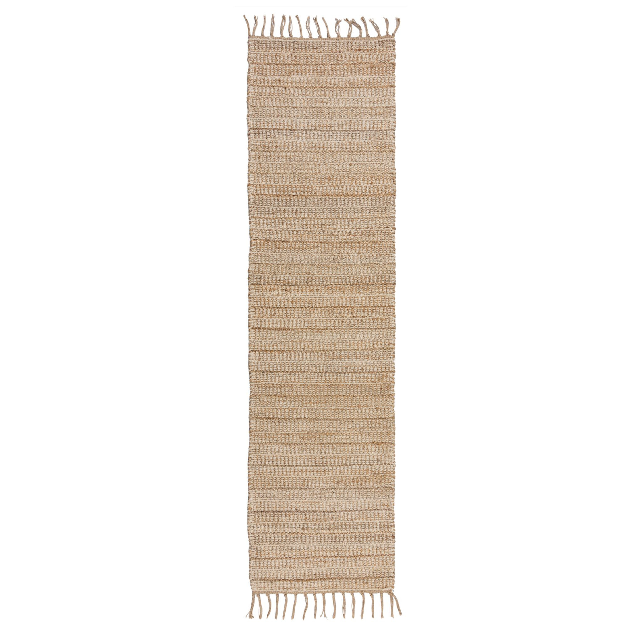 Levně Flair Rugs koberce Běhoun Levi Chenille Jute Natural - 60x230 cm