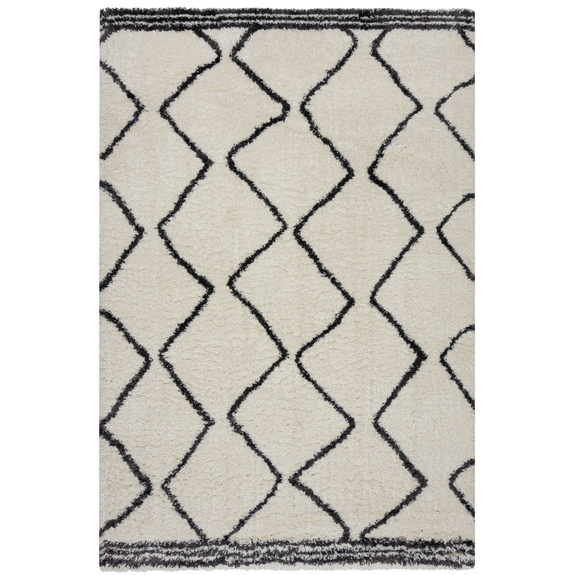 Levně Flair Rugs koberce Kusový koberec Melilla Riad Berber Ivory - 120x170 cm