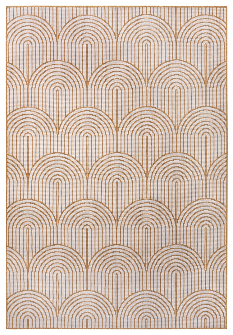 Levně Hanse Home Collection koberce Kusový koberec Pangli 105849 Ochre – na ven i na doma - 160x230 cm