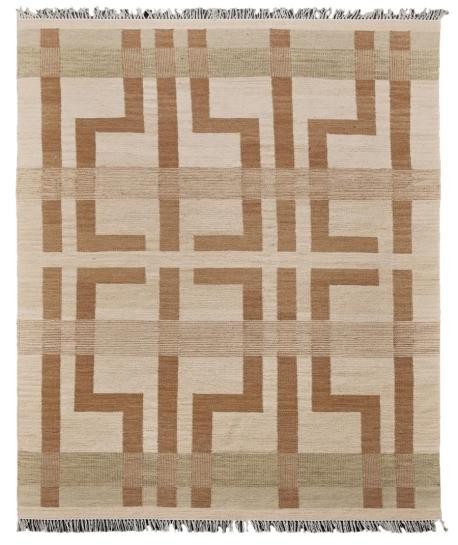 Ručně vázaný kusový koberec Leonidas DESP P124 Beige Mix