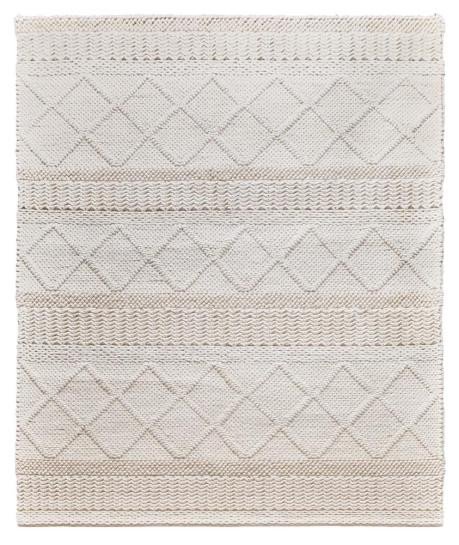 Levně Diamond Carpets koberce Ručně vázaný kusový koberec Geneva DE 7951 White Mix - 120x170 cm