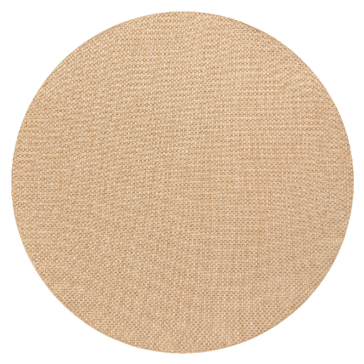 Levně Dywany Łuszczów Kusový koberec Timo 6272 Dark beige kruh – na ven i na doma - 120x120 (průměr) kruh cm