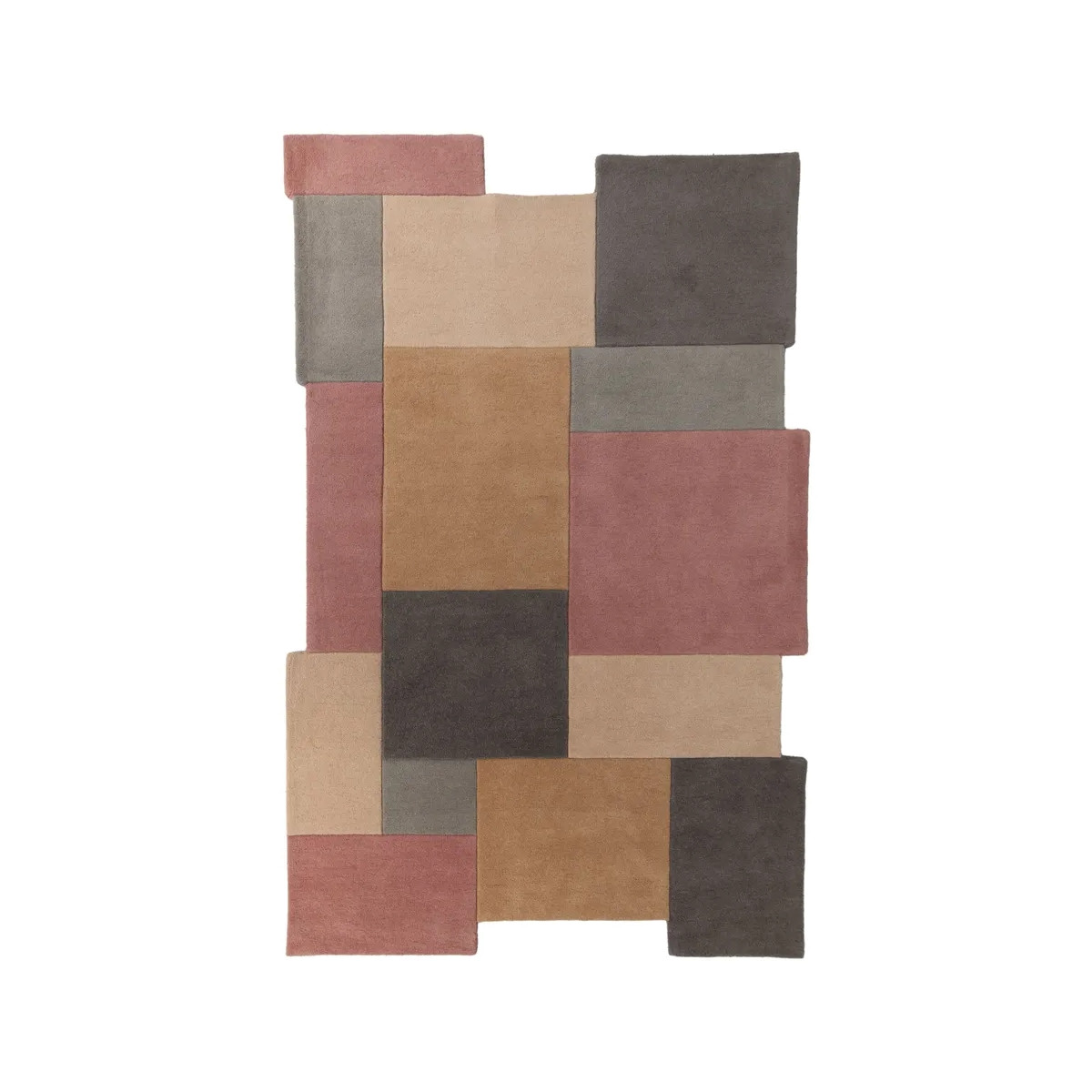Kusový koberec Abstract Collage Pastel