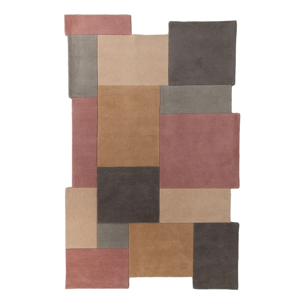 Levně Flair Rugs koberce Kusový koberec Abstract Collage Pastel - 120x180 cm