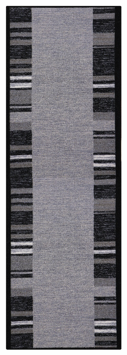 Levně Berfin Dywany, Protiskluzový běhoun na míru Zel 1016 Silver (Grey), šíře 120 cm, šedá, chodba / předsíň