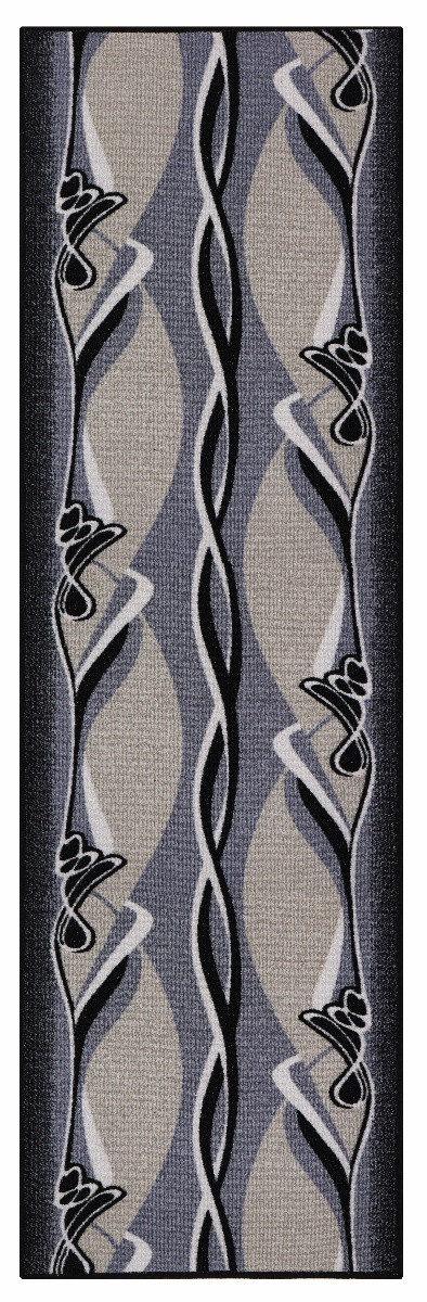 Levně Berfin Dywany Protiskluzový běhoun na míru Zel 1001 Silver (Grey) - šíře 120 cm