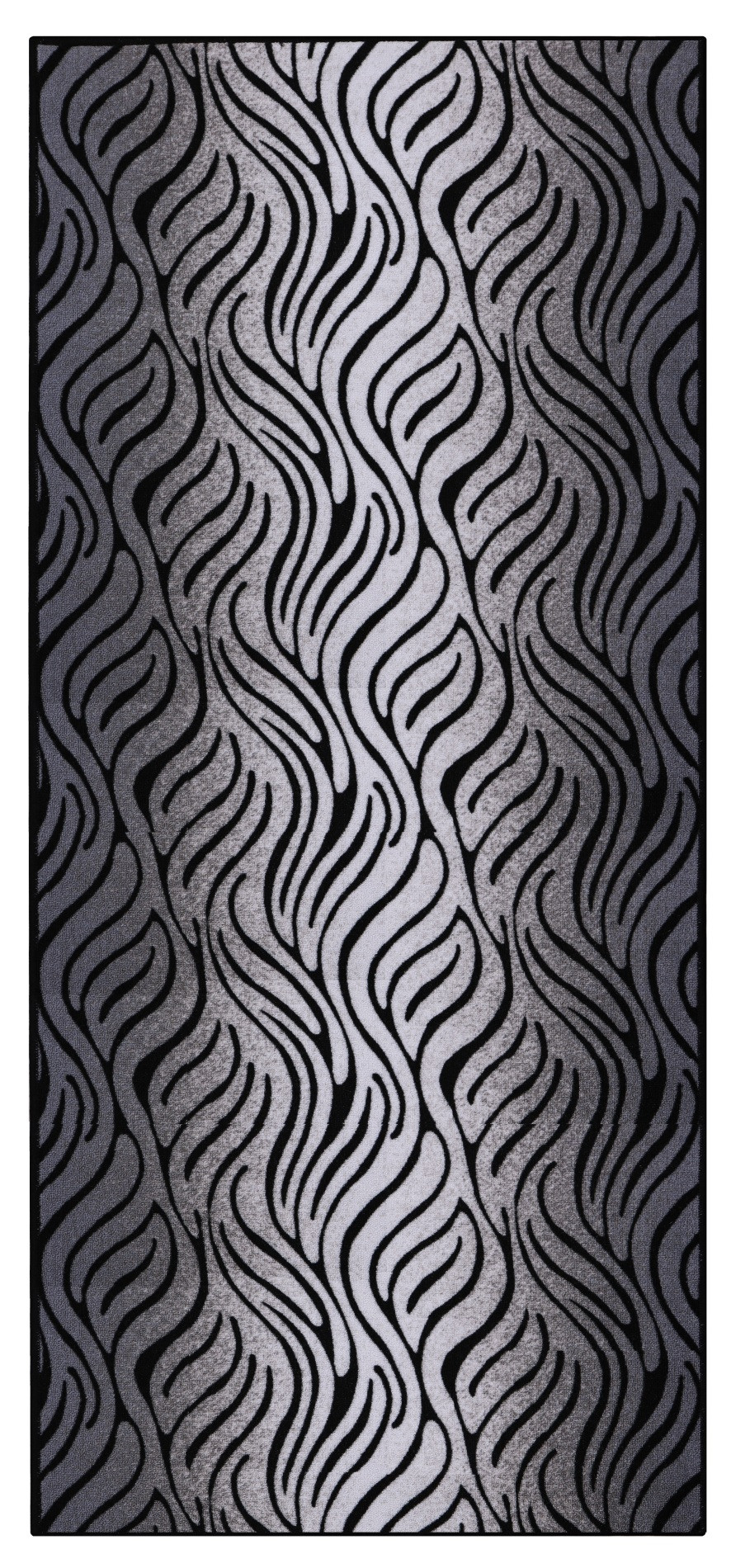 Levně Berfin Dywany Protiskluzový běhoun na míru Zel 1014 Silver (Grey) - šíře 80 cm