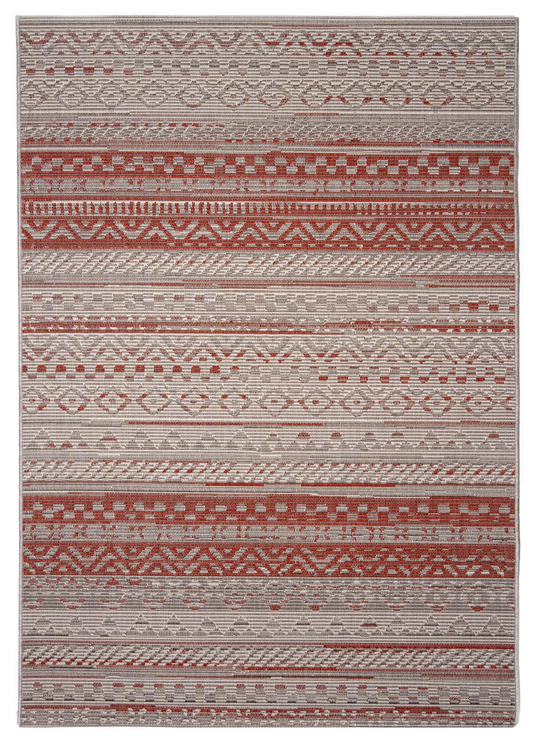 Levně Spoltex koberce Liberec Kusový koberec Star 19112-85 red – na ven i na doma - 120x170 cm