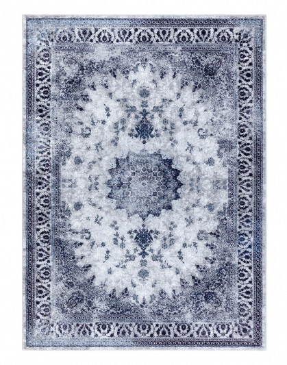 Levně Dywany Łuszczów Kusový koberec Miro 51822.812 Rosette navy blue - 160x220 cm