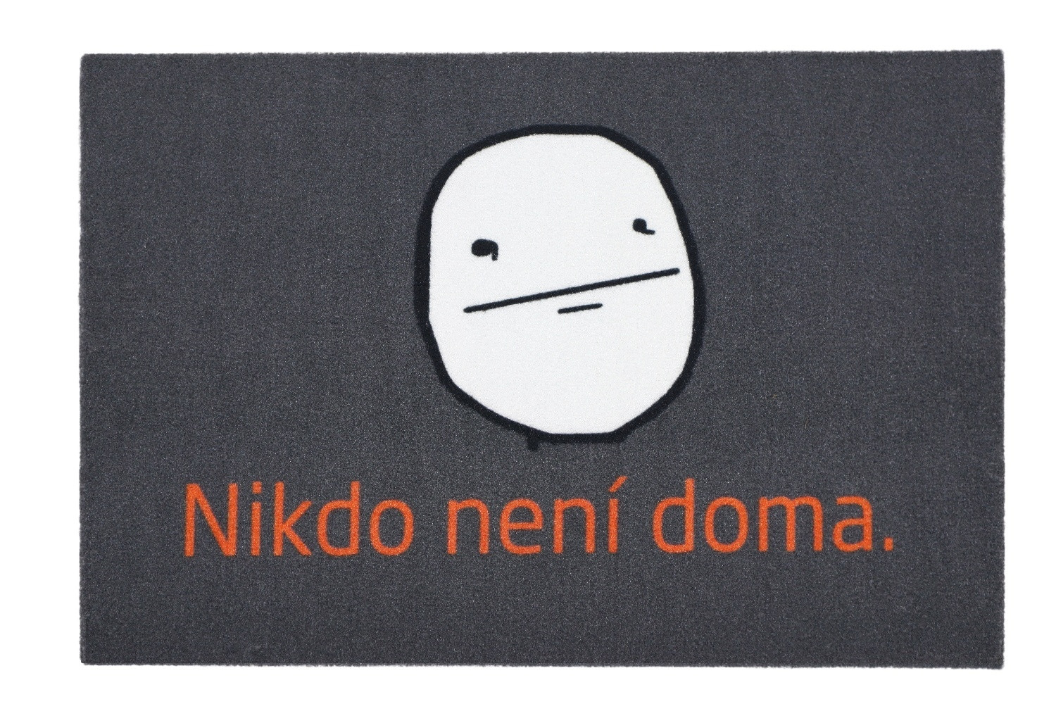 Rohožka Nikdo není doma 40x60 cm