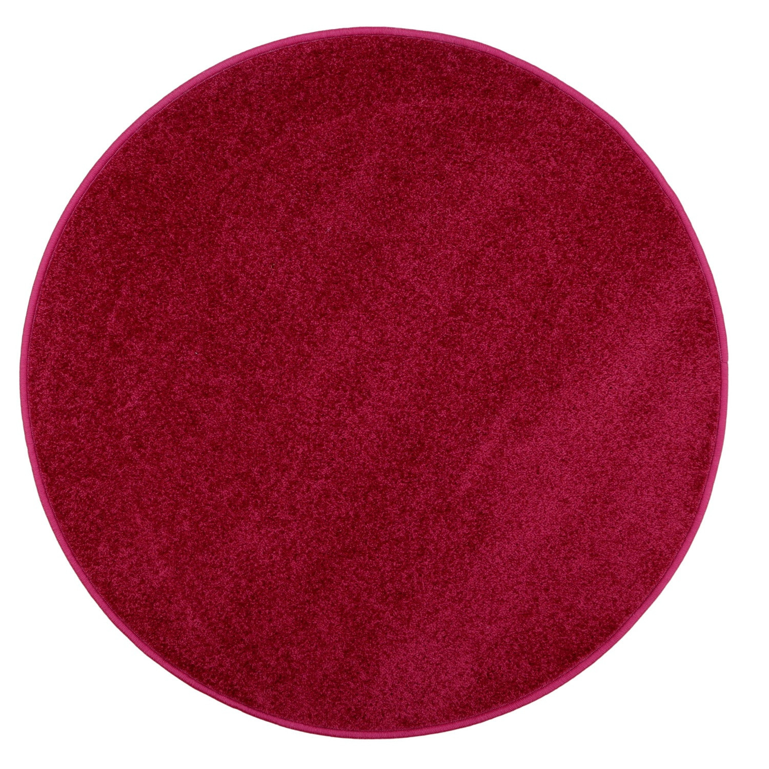Levně Vopi koberce Vánoční kusový koberec Eton vínově červený kruh - 300x300 (průměr) kruh cm