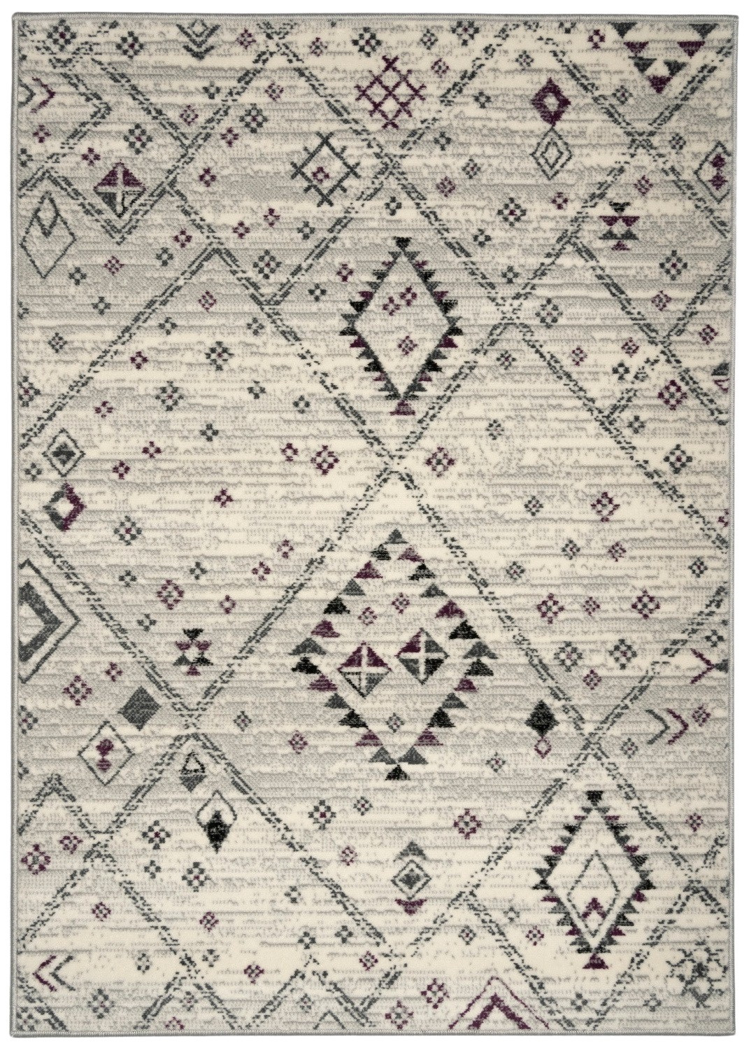 Levně Alfa Carpets Kusový koberec Harmonie grey - 120x170 cm