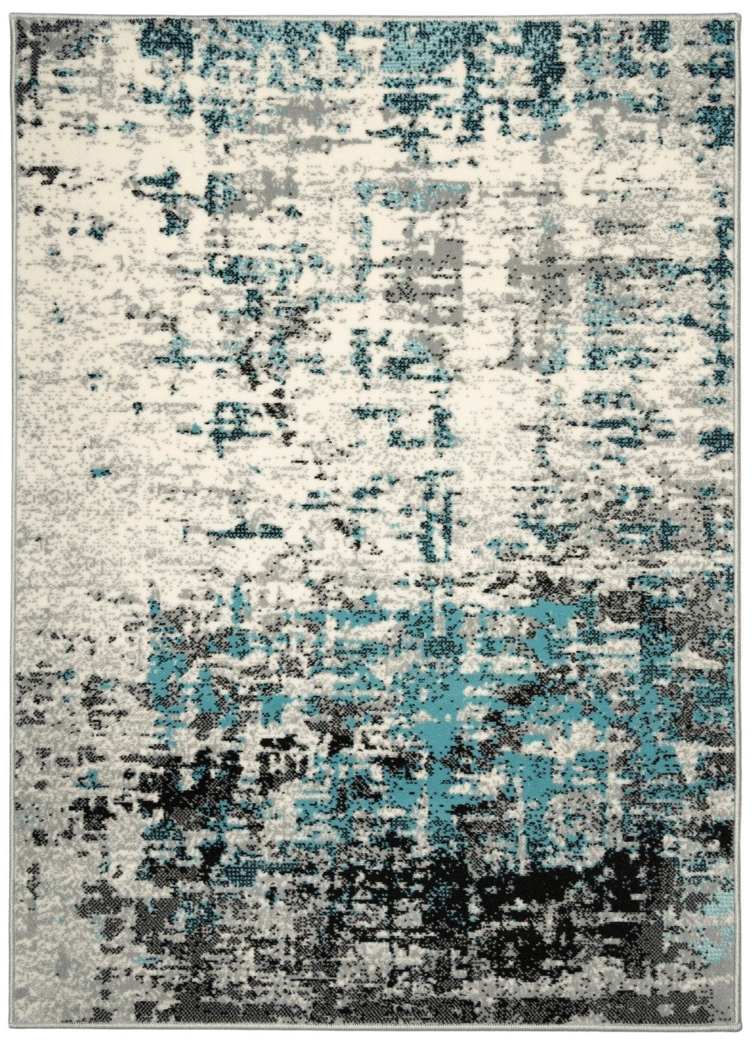 Levně Alfa Carpets Kusový koberec Beton blue - 120x170 cm