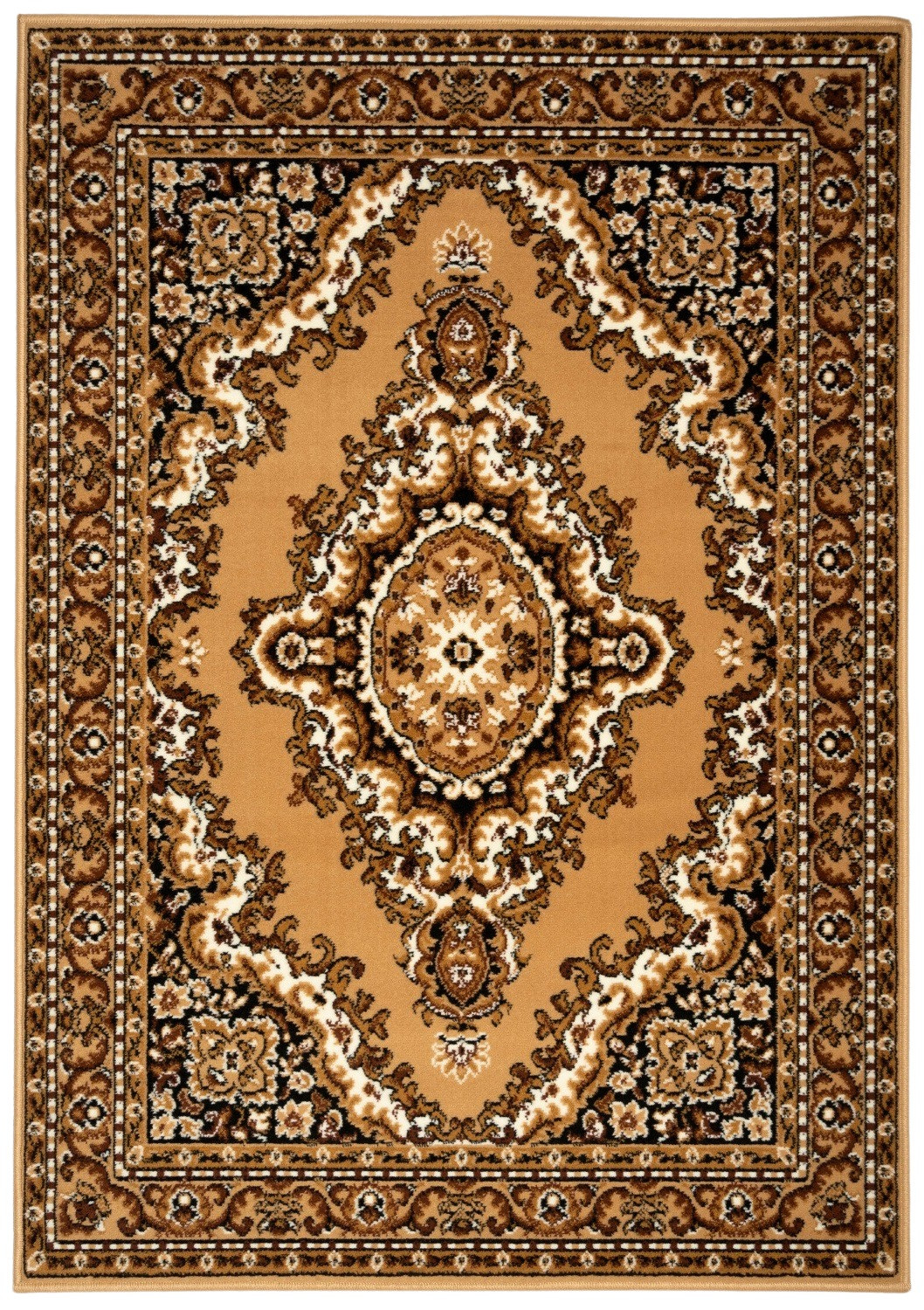 Alfa Carpets  Kusový koberec TEHERAN T-102 beige - 120x170 cm