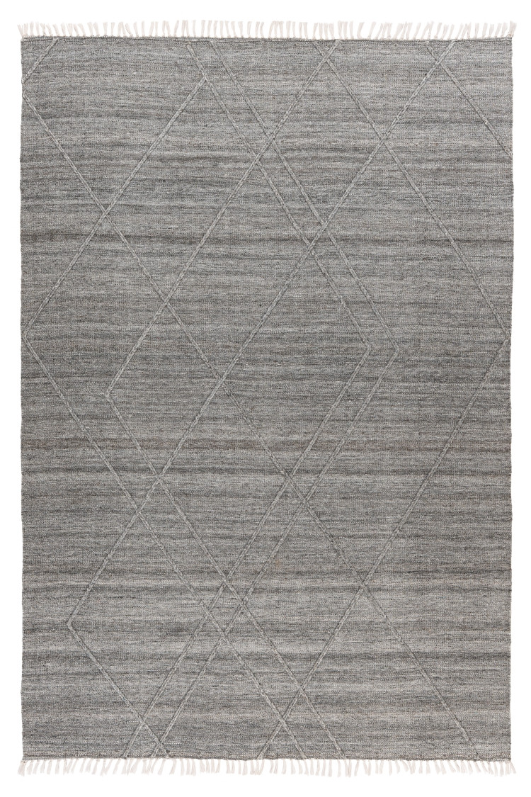 Levně Obsession koberce Ručně tkaný kusový koberec My Dakar 365 grey – na ven i na doma - 120x170 cm