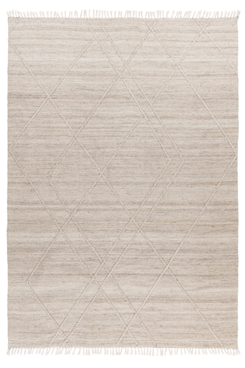 Levně Obsession koberce Ručně tkaný kusový koberec My Dakar 365 ivory – na ven i na doma - 140x200 cm