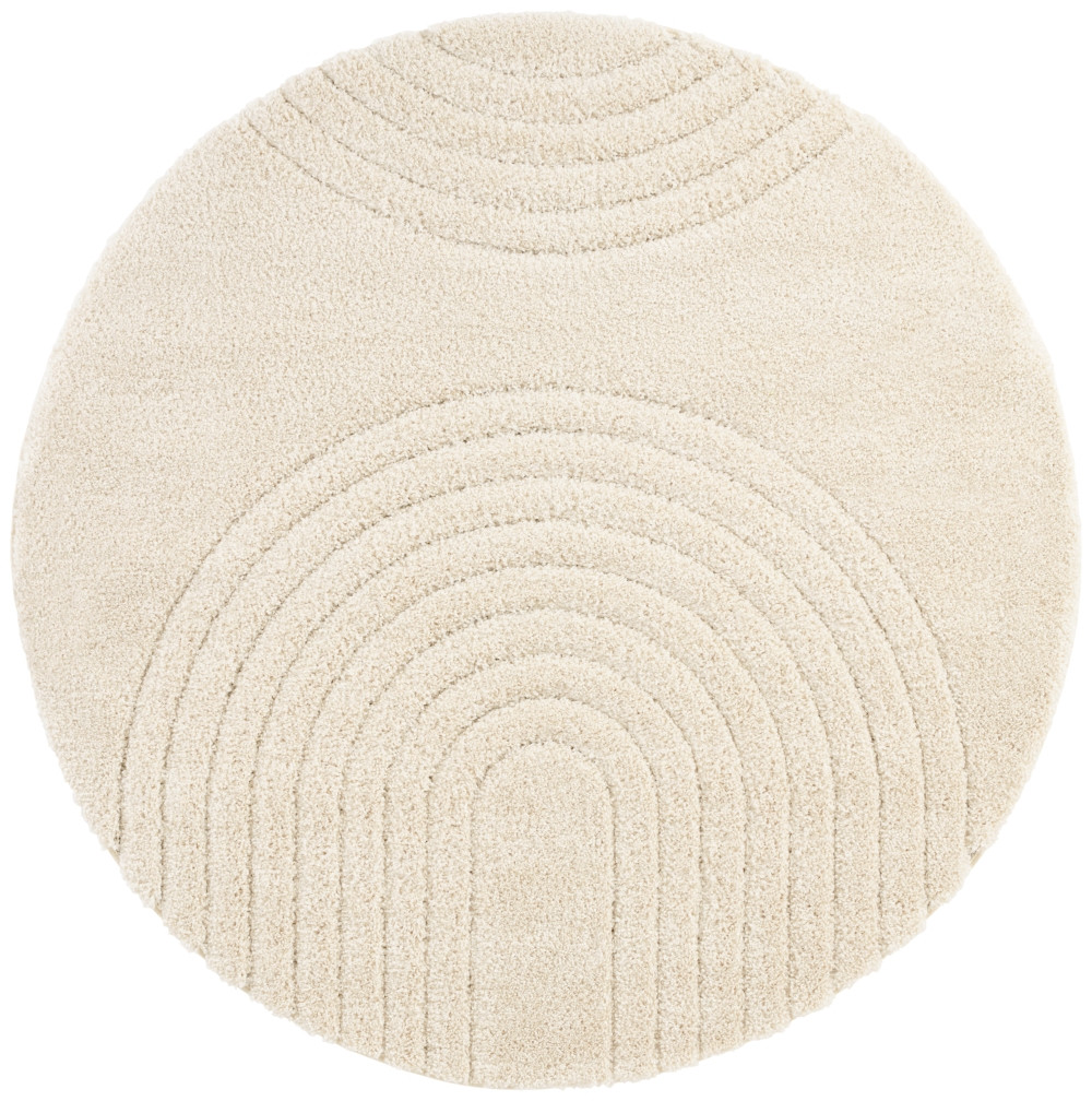 Levně Mint Rugs - Hanse Home koberce AKCE: 160x160 (průměr) kruh cm Kusový koberec Norwalk 105104 cream kruh - 160x160 (průměr) kruh cm