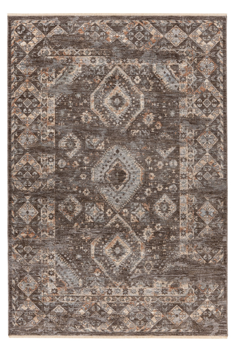 Levně Obsession koberce Kusový koberec Laos 466 Taupe - 80x235 cm
