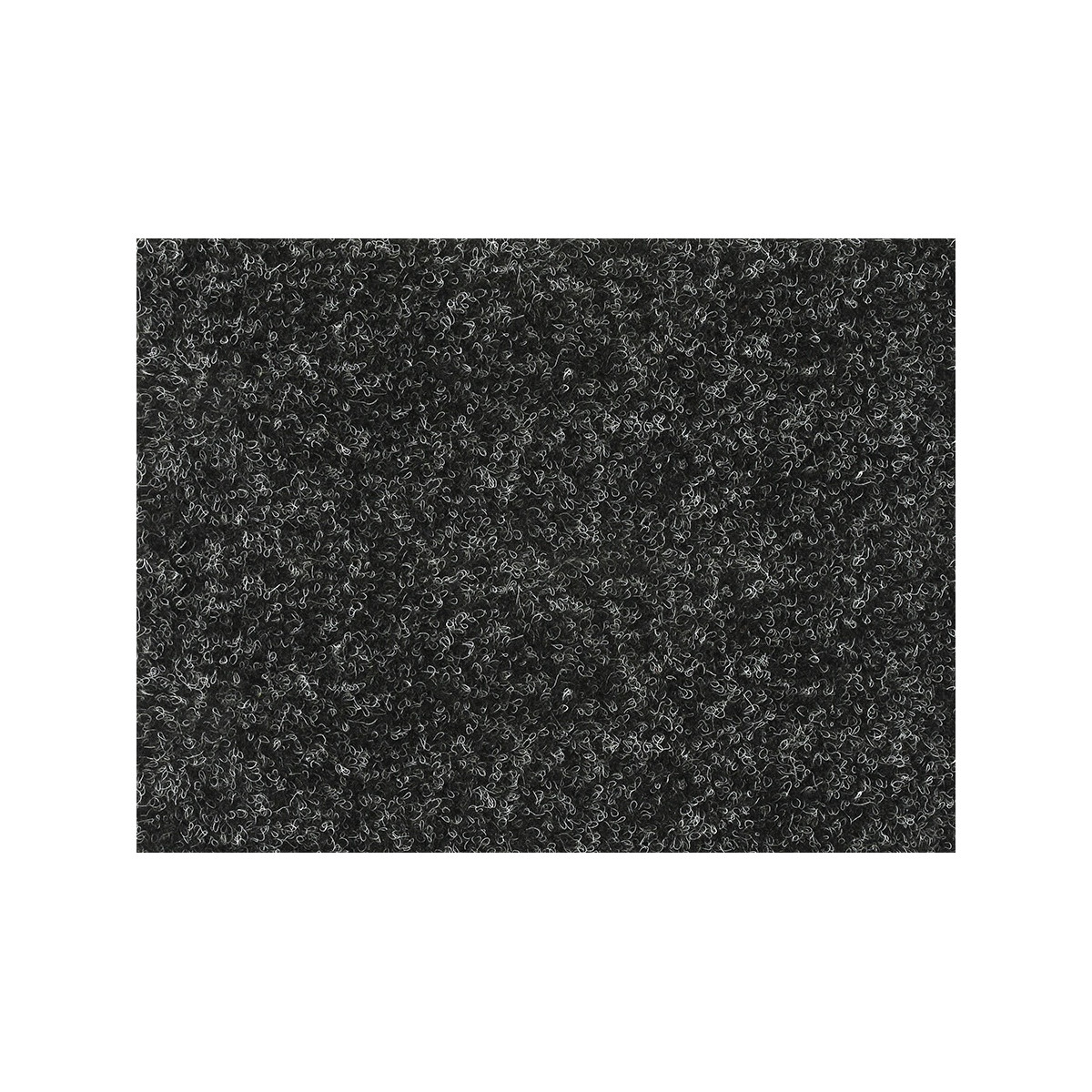 AKCE: 130x440 cm Metrážový koberec Santana 50 černá s podkladem resine, zátěžový