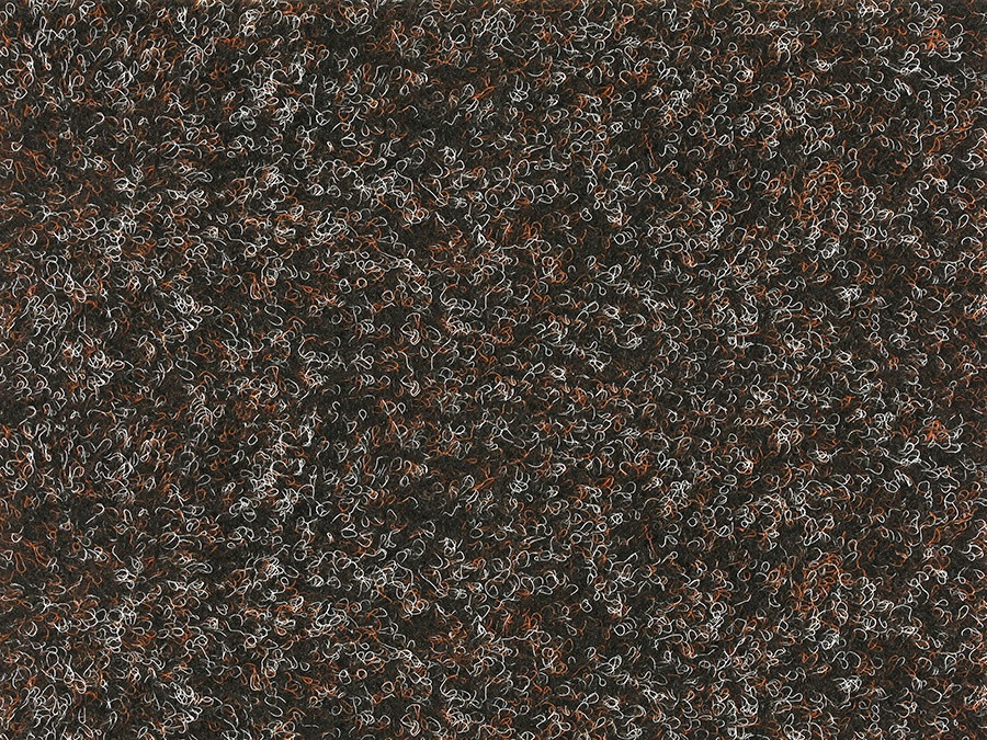 Levně AKCE: 137x232 cm Metrážový koberec Santana 80 hnědá s podkladem resine, zátěžový - Bez obšití cm