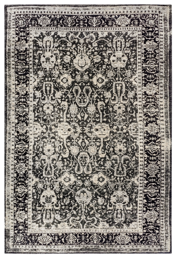 Levně Hanse Home Collection koberce Kusový koberec Catania 105885 Aseno Black - 120x180 cm
