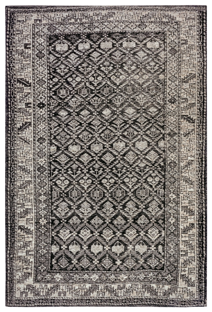 Levně Hanse Home Collection koberce Kusový koberec Catania 105895 Curan Black - 160x235 cm