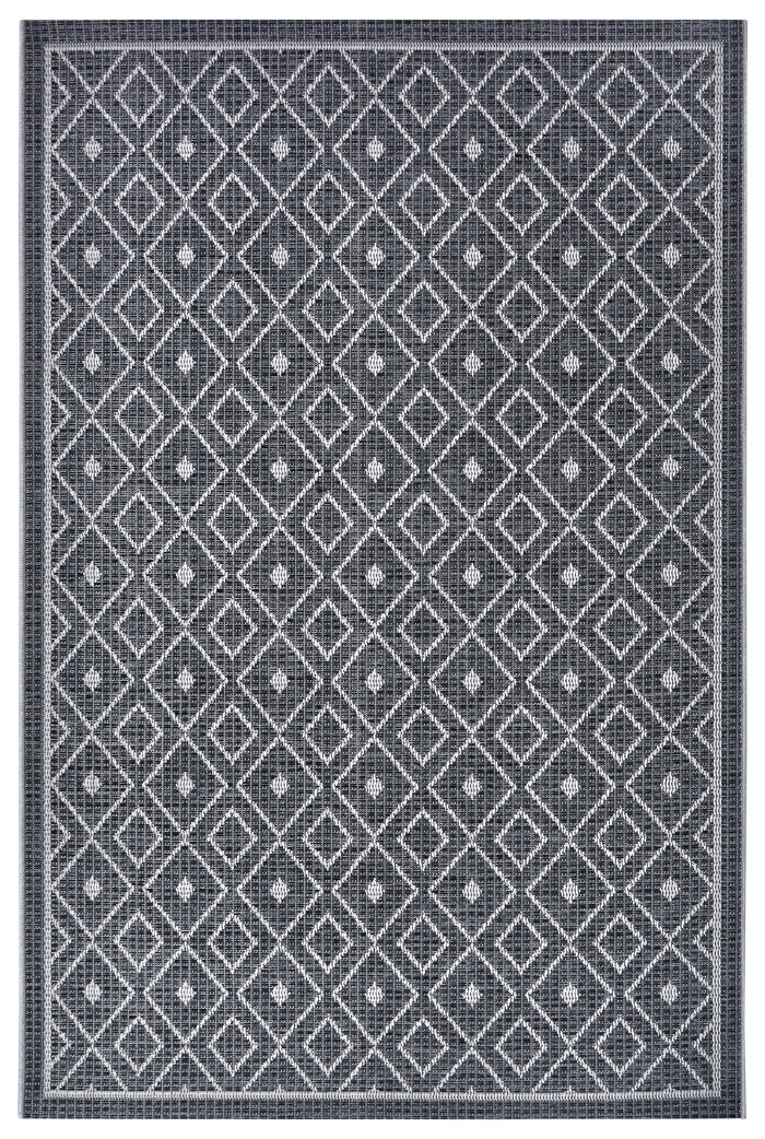 Levně Hanse Home Collection koberce Kusový koberec Clyde 105908 Lahal Grey Beige – na ven i na doma - 63x120 cm