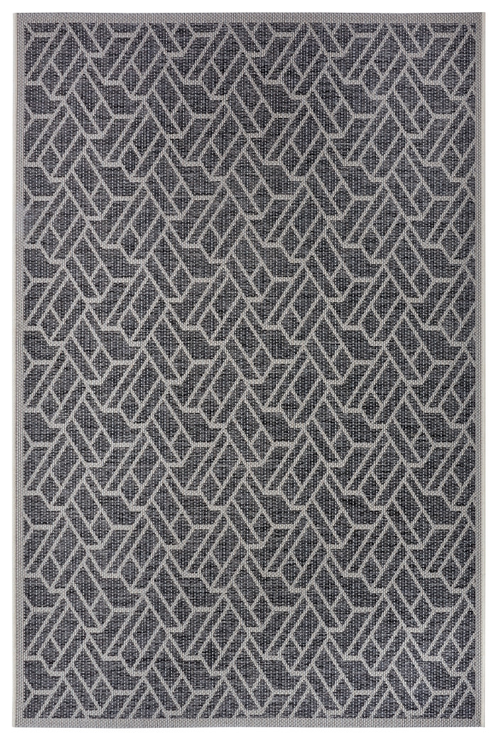 Levně Hanse Home Collection koberce Kusový koberec Clyde 105912 Eru Grey Beige – na ven i na doma - 76x150 cm