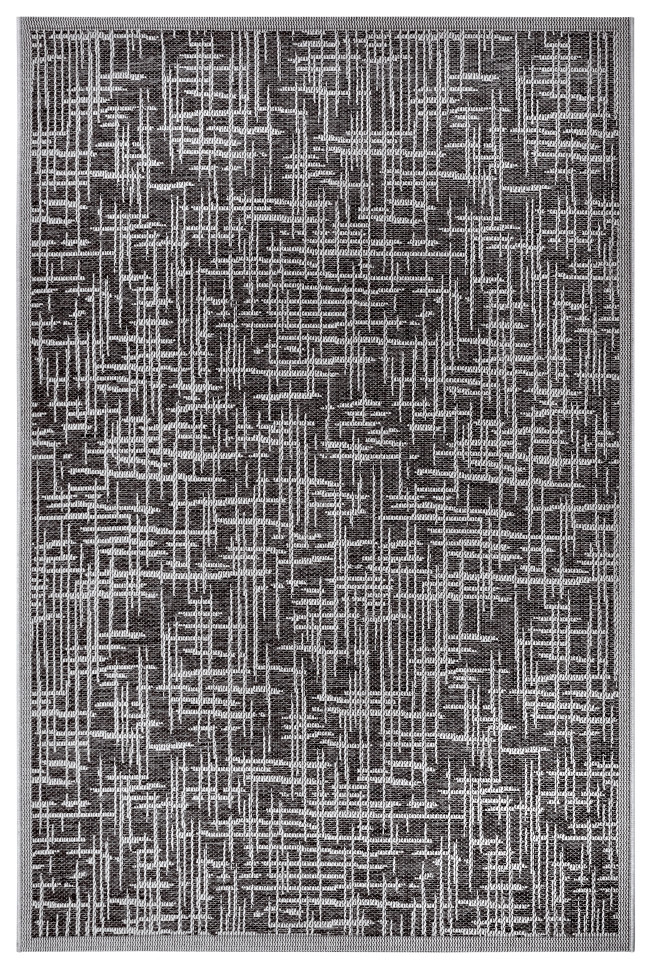 Levně Hanse Home Collection koberce Kusový koberec Clyde 105914 Telu Grey Beige – na ven i na doma - 76x150 cm