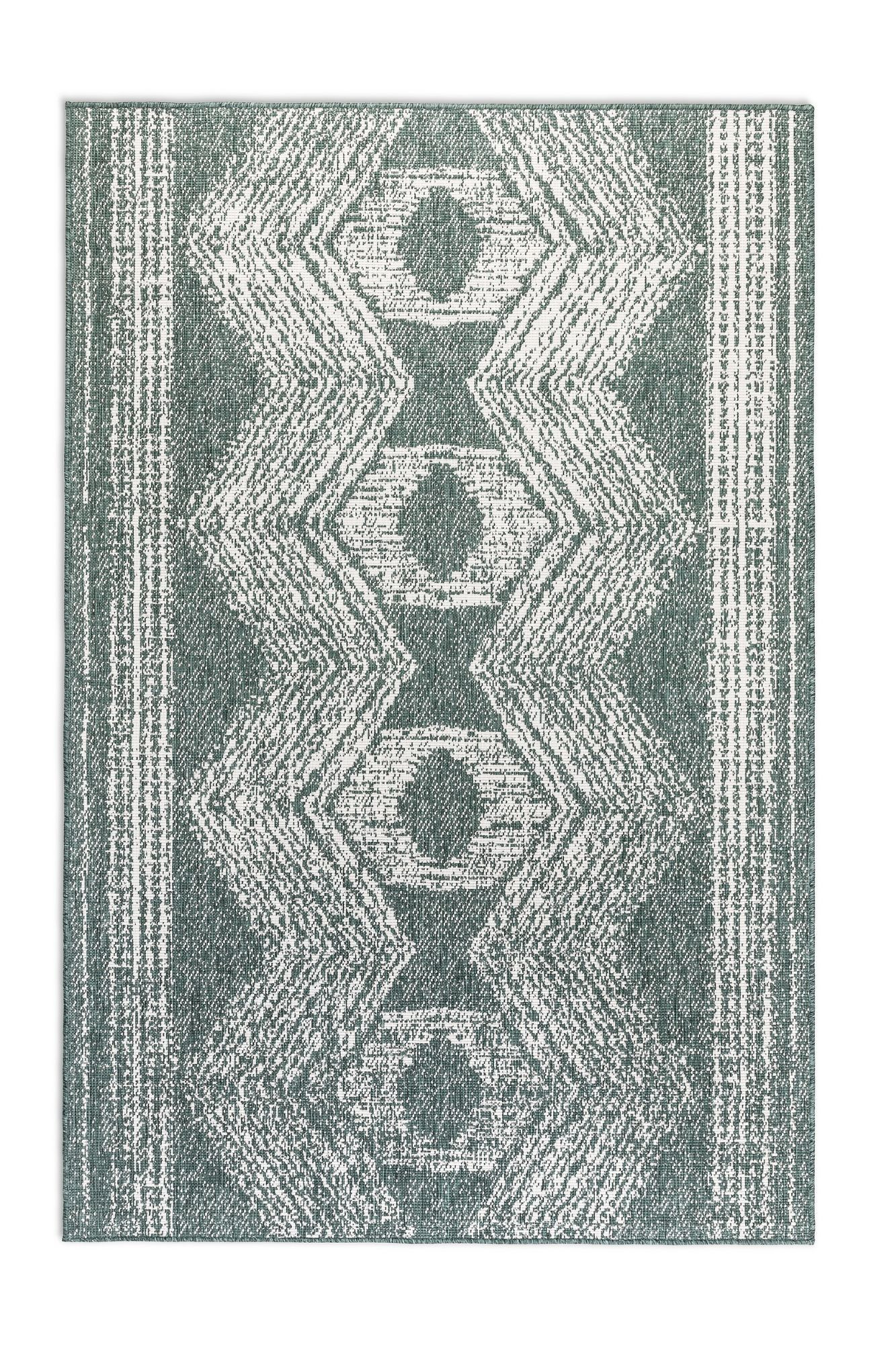 Levně ELLE Decoration koberce Kusový koberec Gemini 106010 Green z kolekce Elle – na ven i na doma - 160x230 cm