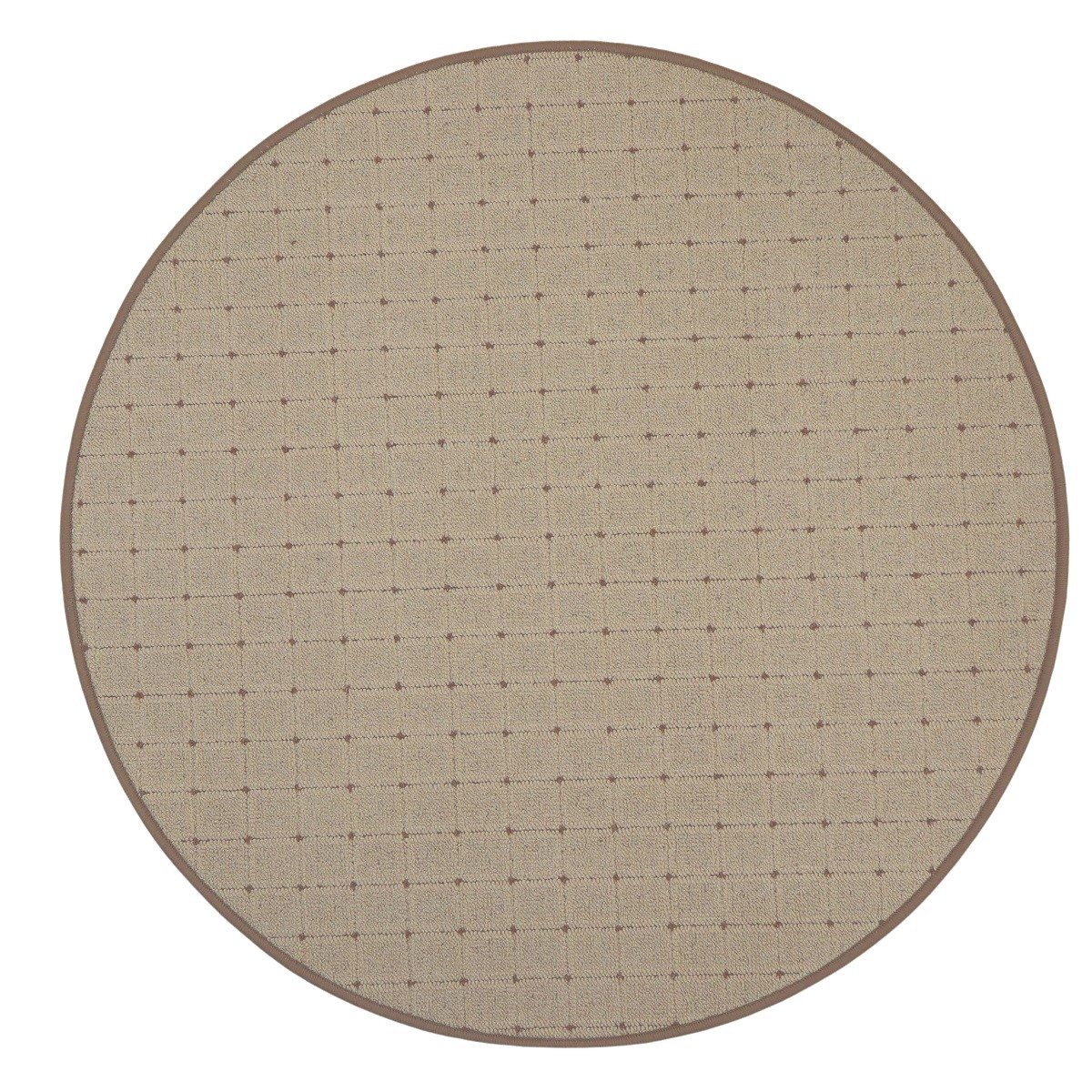 Levně Condor Carpets AKCE: 400x400 (průměr) kruh cm Kusový koberec Udinese béžový new kruh - 400x400 (průměr) kruh cm