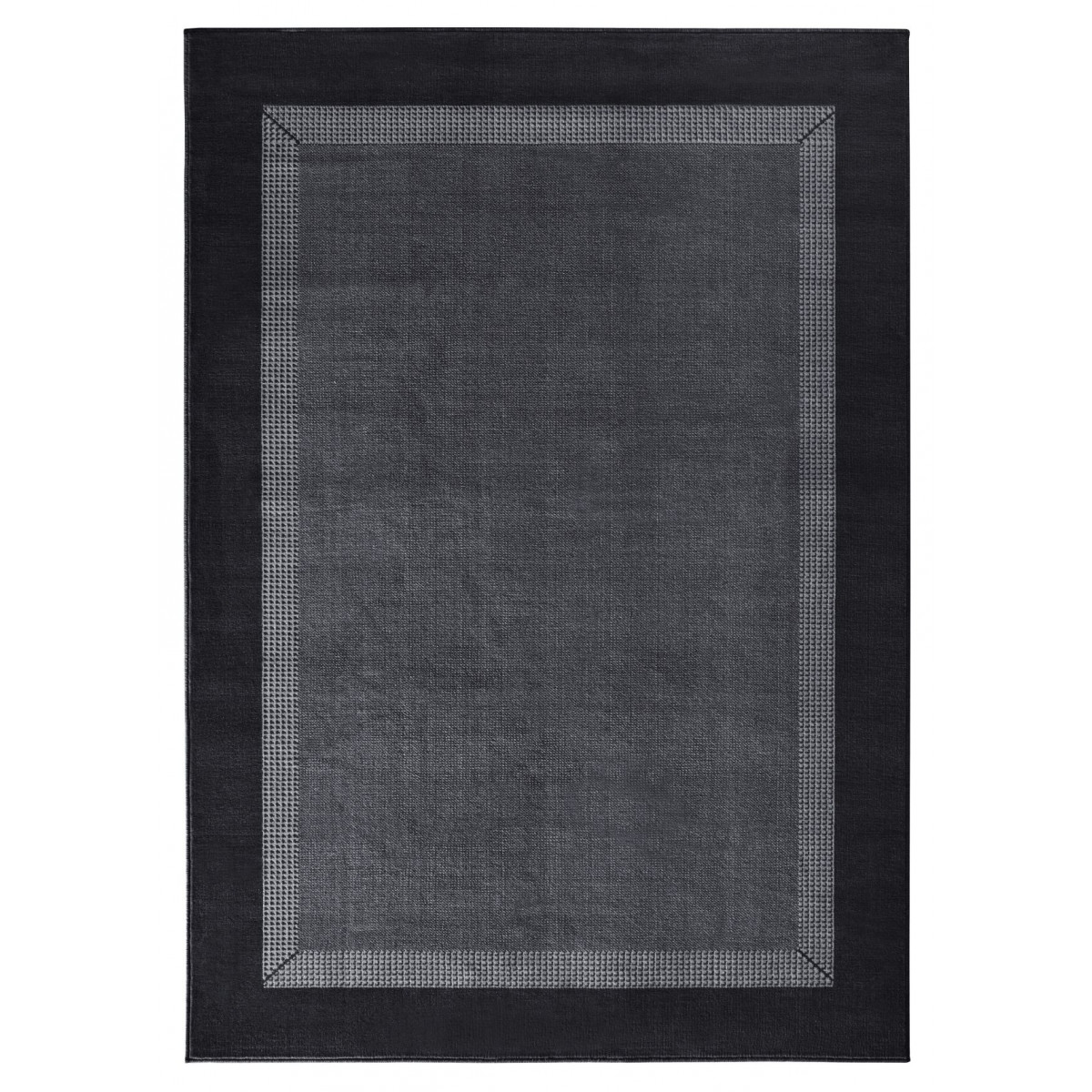 AKCE: 160x230 cm Kusový koberec Basic 105486 Black
