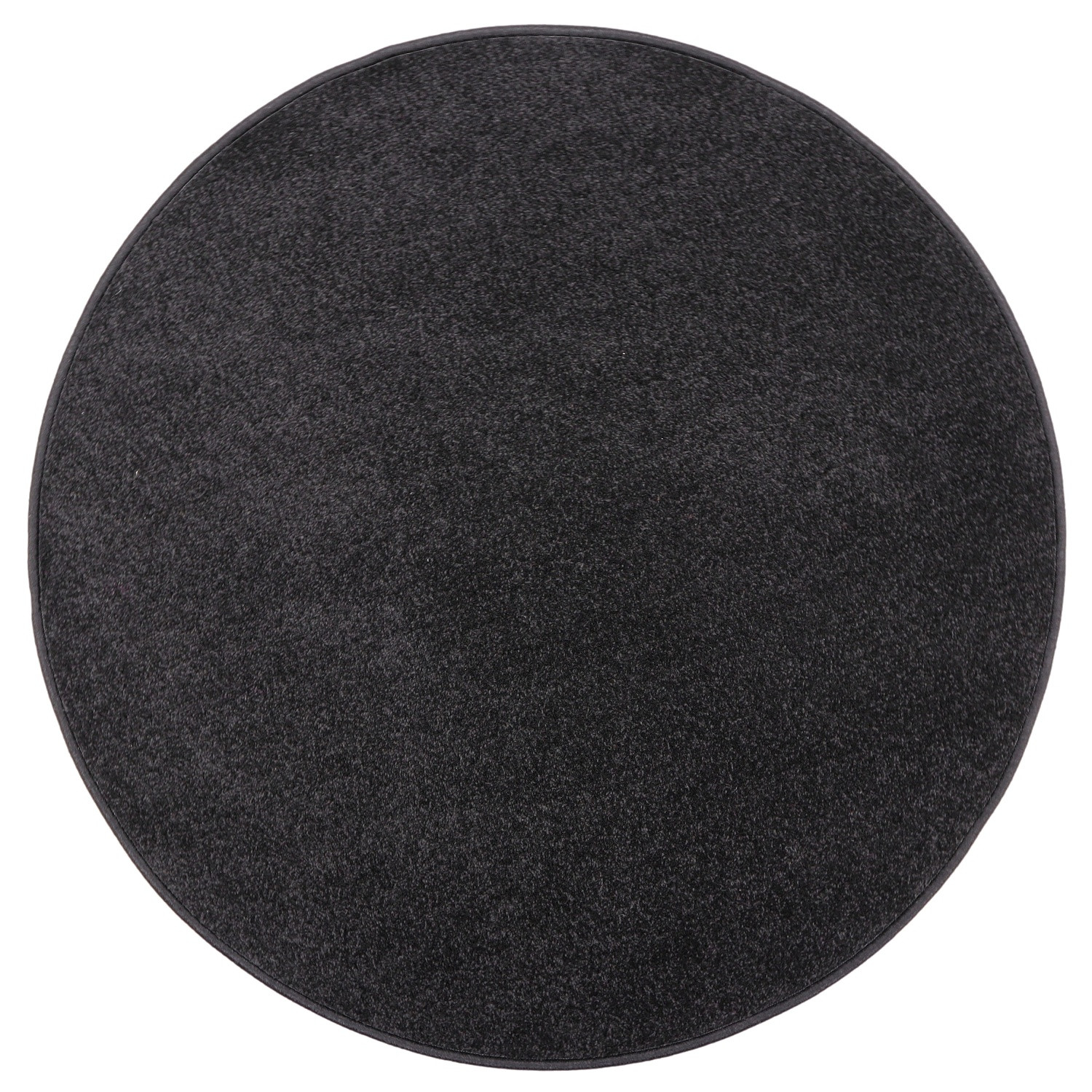 AKCE: 80x80 (průměr) kruh cm Kusový koberec Eton černý 78 kruh - 80x80 (průměr) kruh cm Vopi koberce